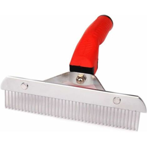 Outil Brosse À Râteau Pour Chien Conception De Râteau Peigne À Poils De Chien Accessoires Pour Animaux De Compagnie Râteau (1/4)