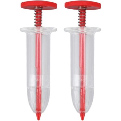2pcs Distributeur de Graines, Semeur de Graines Portatif - Planter des Graines Facilement, Mini Seedmaster Outil de Semis de Seme (1/4)
