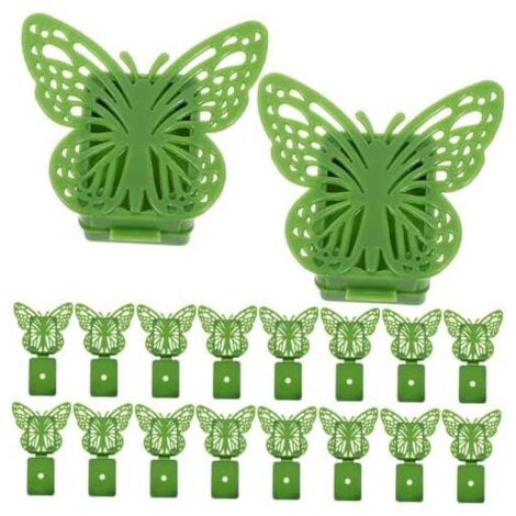 33x40x13mm 50 Pièces Clip de Fixation Mur Plante grimpante Liens végétaux piquets de Plantes Clip pour Plantes grimpantes Accesso (1/4)