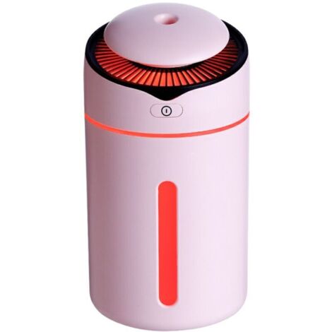 Humidificateur à ultrasons, 300 ml, LED, 2 modes, 7 couleurs, arrêt automatique, pour la maison, le bureau et la voiture, r (1/4)