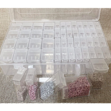 Boîte De Stockage De Graines 60 Emplacements – étanche, Avec Pots Transparents Et Insert EVA – Pour Fleurs Et Légumes