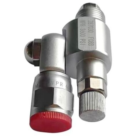 13x10x8cm 287030 Vanne d'arrêt, vanne anti-crachement, joint adaptateur de pulvérisation sans air, joint adaptateur de pulvérisation sans air 287030 pour pulvérisateur sans air haute pression (1/4)