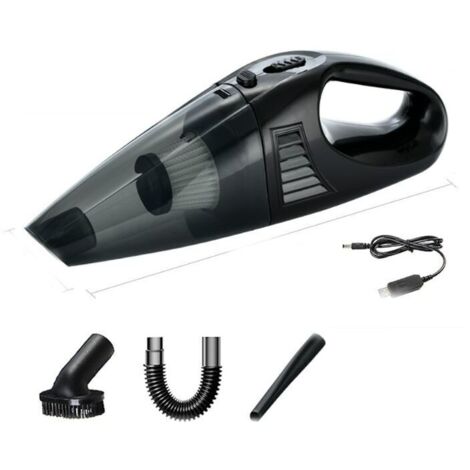 Aspirateur à Main sans Fil, Aspirateur De Voiture Portable Puissant, Mini Aspirateur à Main, Rechargeable Aspirateurs, Accessoires Kit Nettoyage De Voiture Kit Essentiel pour Homme Femme (1/4)