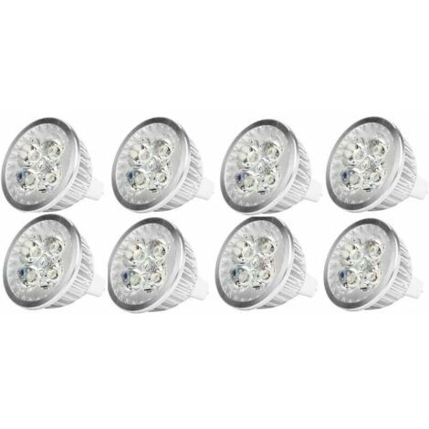 Ampoule LED MR16 4Watt Ampoule spot LED 12V 4W culot MR16 GU5.3, utilisée pour l'éclairage paysager, équivalent à une lampe (1/4)