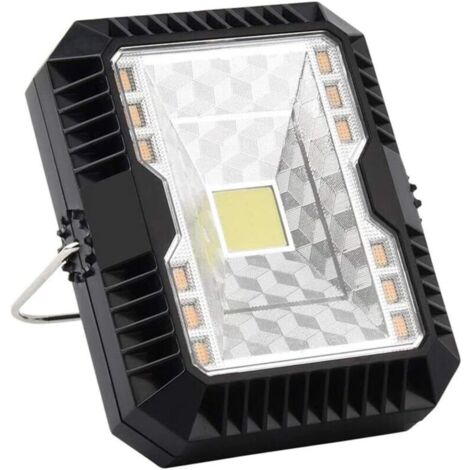 Projecteur Solaire de Jardin à LED IP55 Applique Murale étanche pour Camping extérieur baïonnette de Secours (1/4)