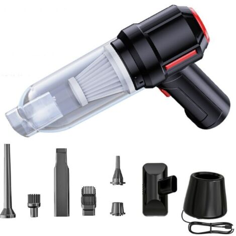 Mini Souflette électrique air comprimé: portabilité Handheld Cordless Vacuum Cleaner dépoussiérant et aspirateur pc, depoussieran (1/4)