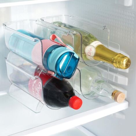 ZHAOMIMI Casier à Vin Range Bouteilles, 2 étages 6 Bouteilles Casier à