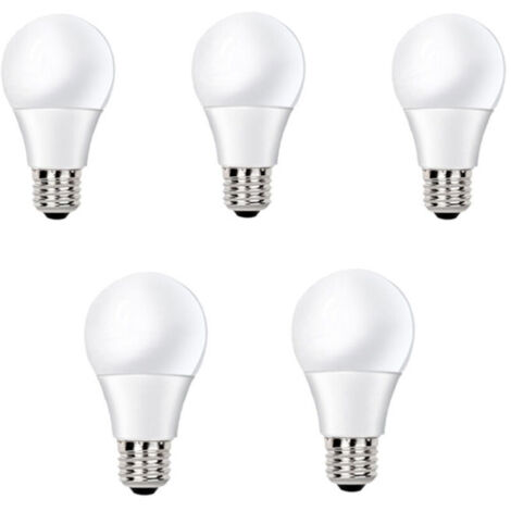 LED E27 led ampoule lumière en aluminium recouvert de plastique pied puissance 12W ,Non-Dimmable(5pcs) (1/4)