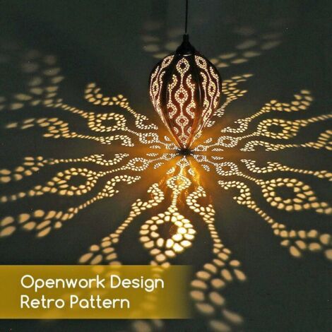 Lanterne solaire d'extérieur suspendue, LED luminaire décoratif d