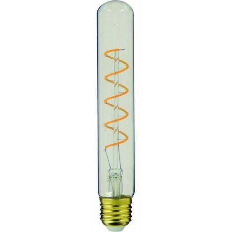 Ampoule LED E27 Vintage Tube T30 Culot E27 - Ampoule Vintage E27 LED Filament Angle D'Éclairage 320° - Ampoule Blanche 4W Équ (1/4)
