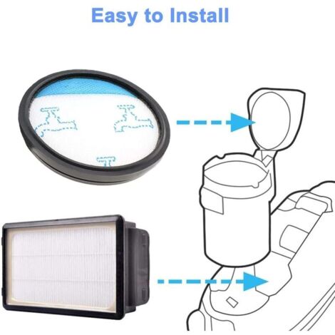 Ersatz-HEPA-Filterset für Rowenta Compact Power XXL Staubsauger RO4811EA RO4871EA RO4855EA RO4826EA
