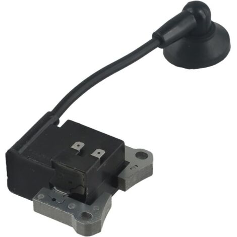 BEBUSINGOTO 1E34F-2E Bobine d'allumage électronique de rechange pour débroussailleuse 1E34F-2E TLE26 CG260 Pièces de moteur Noir Noir (1/5)