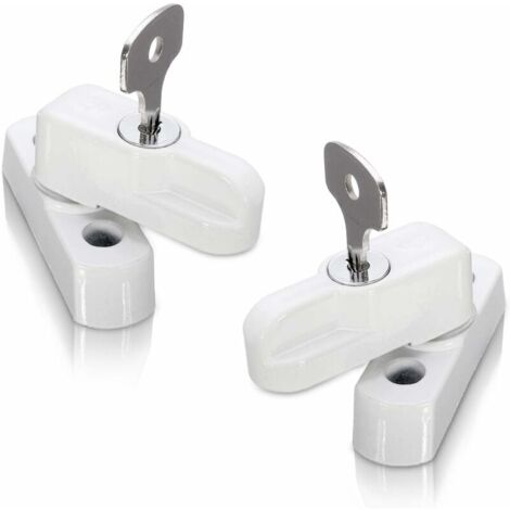 Bloqueurs de porte et de serrures de fenêtre pour portes, fenêtres en PVC et pour portes françaises, bloqueurs de châssis pour p (1/4)