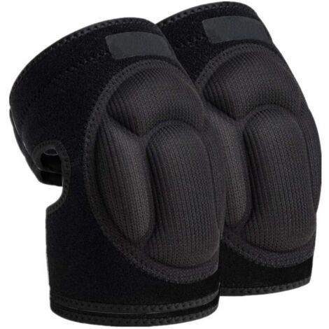 2 pièces Genouillères de Protection, Anti-collision Éponge Épaisse Genouillere pour Jardinage, Travaux, Jogging, VTT (1/4)
