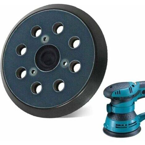 Patin de ponçage pour Makita BO5010, disques abrasifs 8 trous pour Makita BO 5010, 5030, 5031, 5041 (1/4)