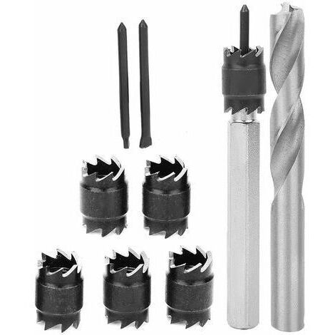 Foret à souder par points, jeu de 9 fraises à souder par points, fraise à tôle, pour le perçage automatique d'outils de carrosserie