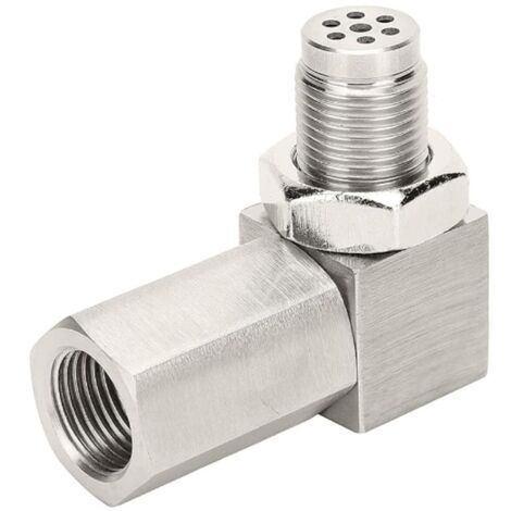 Rallonge de capteur d'oxygène, M18 x 1,5, en acier inoxydable, 90°, pour éliminer la lambda, adaptateur pour catalyseur de voiture/camion CEL Fix (1/5)