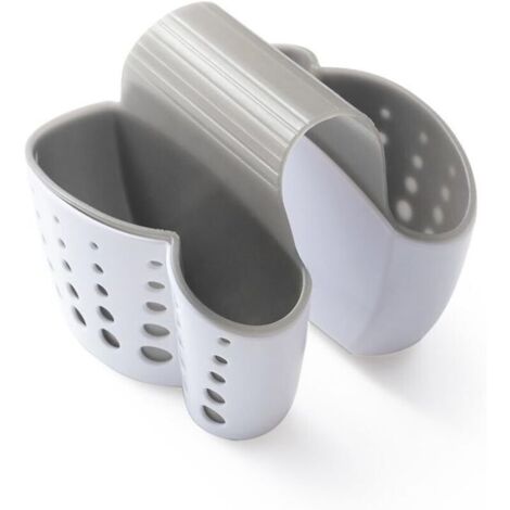 Évier Caddy porte-éponge porte-savon, Eunion en plastique selle robinet Caddy organisateur de bureau porte-stylo (1/4)