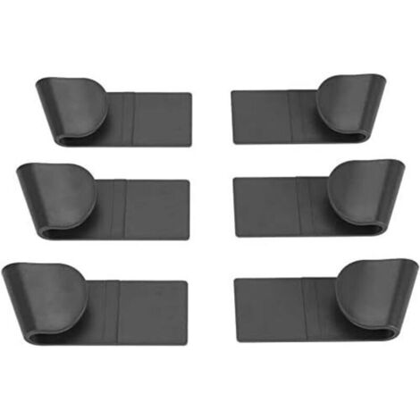 Lot de 6 supports de rangement réglables pour couvercles de casseroles, planches à découper et ustensiles de cuisine (1/4)