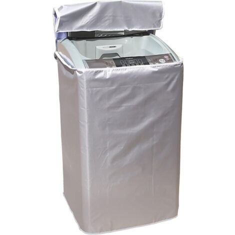 Housse de machine à laver - Étanche - Résistant aux UV - Pour machine à laver et sèche-linge à charge supérieure,586090c (1/4)