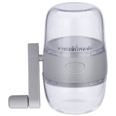 Broyeur à noix manuel, hachoir à noix avec base antidérapante, broyeur de fruits secs multifonctionnel, broyeur de cacahuèt (1/4)