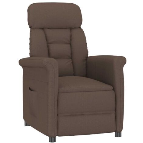 Chaise de bureau rembourrée en microfibre brun foncé – Assise confortable avec dossier ergonomique et pieds en métal stable (1/5)