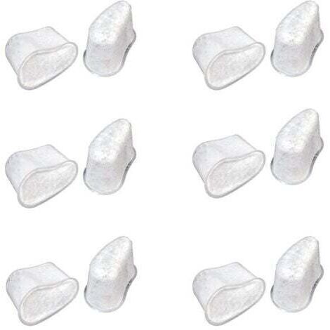 Lot de 12 Cartouche de filtre à eau au charbon pour cafetière KRUPS F4720057, en coquille de noix de coco non tissée, sachet de charbon actif, certifié FDA (1/4)