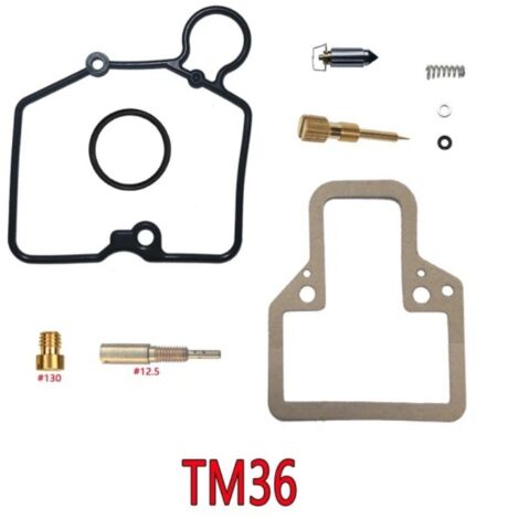 Kit de réparation pour carburateur Mikuni TM36 – Pièces de rechange complètes avec pompe à carburant, compatible avec scooters et motocyclettes-lsw