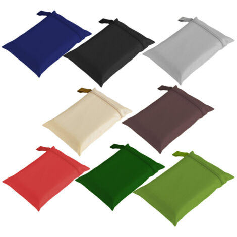 Sac de rangement imperméable 210D avec fermeture éclair – Lot de 8 sacs antistatiques pour déchets, emballage et organisation (15 x 22,5 cm)-lsw (1/5)
