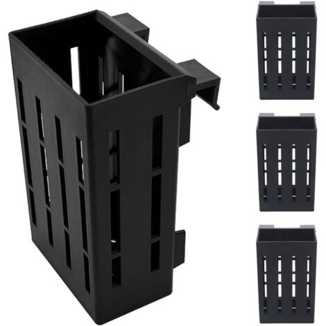 Lot de 4 supports de plantes d'aquarium : support de plantes pour aquarium, plantes d'aquarium suspendues, tasses, plantes aquatiques suspendues pour décorations d'aquarium, pour culture de