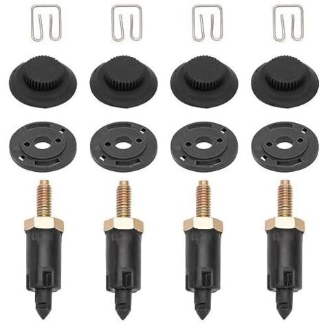 Swgaunc 4 Set Fixations Couvre Moteur 2.0 HDI pour Berlingo C4 C5 Xantia Xsara 206 306 307 406 607 806 Expert 0137F6 13711 clips + boulons