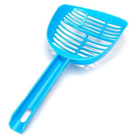 Pelle à Litière pour Chat Pelle à litière pour chat bleu Accessoires pour litière pour chat (1/3)