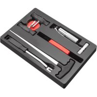 Kit d'outils de démontage de pare-brise automobile 7 pièces : extracteur de pare-brise manuel, ensemble de démontage de pare-brise