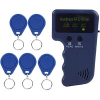 Copieur de carte RFID Duplicateur de carte d'identité RFID portable et portable avec 5 étiquettes