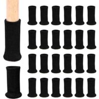 Chaussettes de chaise 24 pièces pour pieds de chaise, pieds de meubles, coussinets antidérapants, convient aux pieds de chais