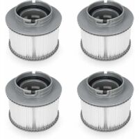 Filtre de Remplacement pour MSPA FD2089, Pompe à Cartouche Filtrante pour Piscine Hot Subs et Spas, 4PCS
