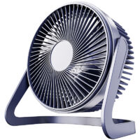 Petit ventilateur USB de bureau de 5 pouces, mini ventilateur électrique de bureau silencieux, ventilateur électrique de burea