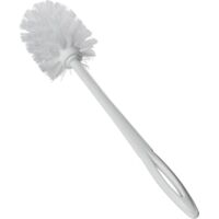 Brosse WC 37 cm, blanche, brosse WC salle de bain, brosse WC professionnelle/nettoyante, blanche