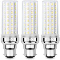 Ampoules de Maïs LED 20W, Équivalent 150W Ampoule Incandescente, 2300LM, 3000K Blanc Chaud, Ampoules à B22 Baïonnette, 3