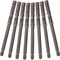 Lot de 8 supports invisibles flottants, fixation murale invisible, pour étagères (10 x 145mm)