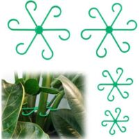Lot de 4 supports pour plantes grimpantes Clips pour plantes et plantes Réutilisables Pour hortensias, plantes vertes