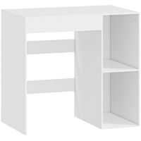 Meubles de rangement au-dessus du lave-linge ou des toilettes, niches ouvertes, blanc, optimisation de l'espace.