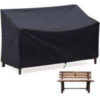 Housse Canape Exterieur, Housse de Banquette 4 Places, pour Salon de Jardin, Balcon, Terrasse, 190x66x89cm