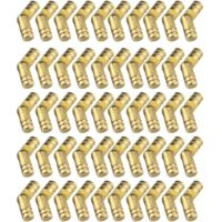 50 pezzi Mini cerniere nascoste in ottone, cerniere per mobili, cerniere a T invisibili, cerniere cilindriche per fai da te, piccole scatole per mobili, scatole per ferramenta