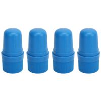 FOREHILL Lot de 4 brosses pour bornes de batterie pour bornes supérieures et latérales Nettoyeur de bornes pour batteries automobiles