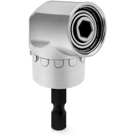 Tournevis Porte-Adaptateur, 105 Degrés Porte-Embout Magnétique Changement Rapide Hex 6mm de 1/4- Pouce (1/5)
