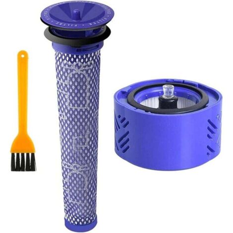 Filtre HEPA V6 & Pré Filtre d'Aspirateur V6, Kit de Filtre de Remplacement pour Dyson V6 Range DC58 DC59 DC61 DC62, Accessoire d'Aspirateur DY-966912-03 (Lot de 3) (1/5)