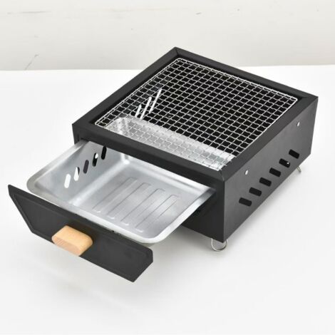 Barbecue Compact Multifonction - Charbonnier à Tiroir (1/5)