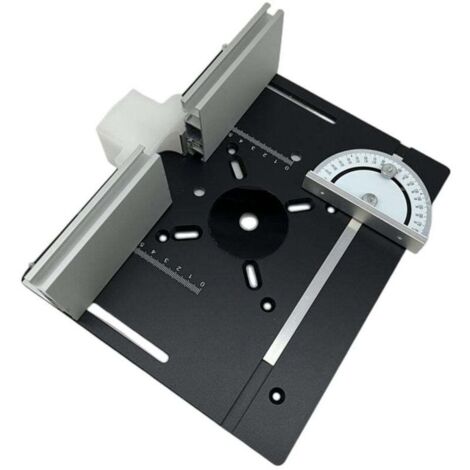 Plaque De Base Universelle Pour Défonceuse - Routage Précis De Bord Jusqu'à 12,7 Cm, Compatible Avec La Plupart Des Routeurs