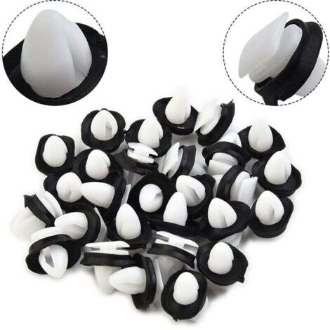 100pcs Agrafe Garniture Fixation Clip Panneau Joint Porte Pour Fiat Ducato 71728806,8565.43, 856543 (1/4)